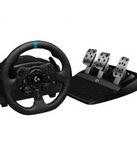 لوجيتيك G923 True Force Sim عجلة قيادة للالعاب مع الدواسات